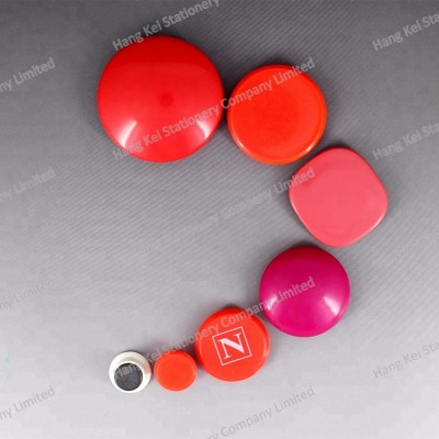 Hot sale strong plastic case small half round magnet